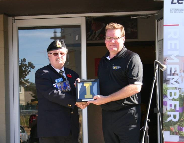 Invictus Flag Tour Legion Branch 91 BC