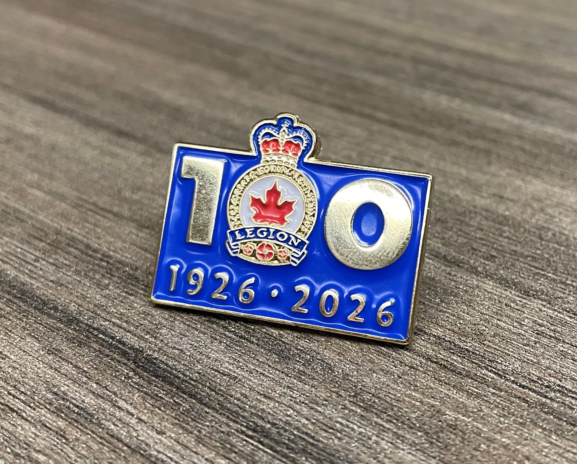 Centenary Lapel pin