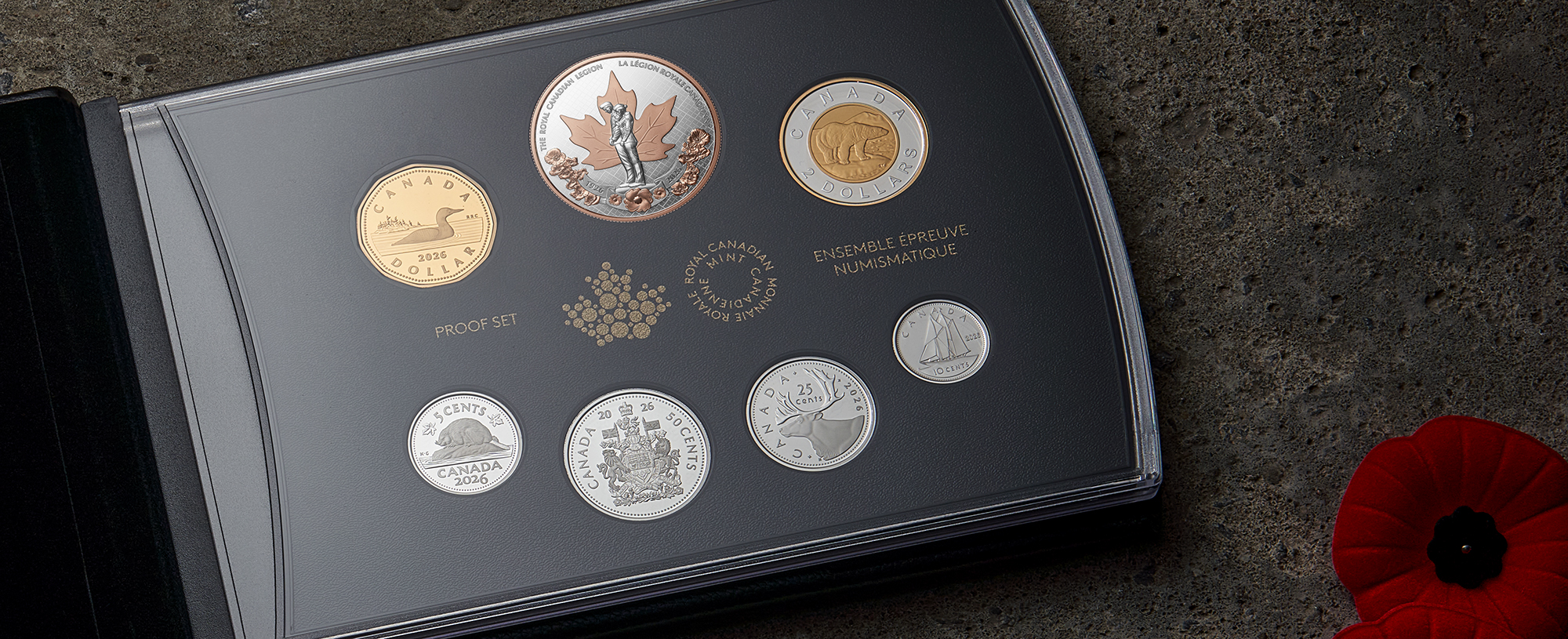 Legion 100th Royal Canadian Mint Proof Set