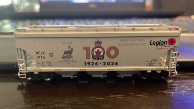 Model Train Legion Centenary
