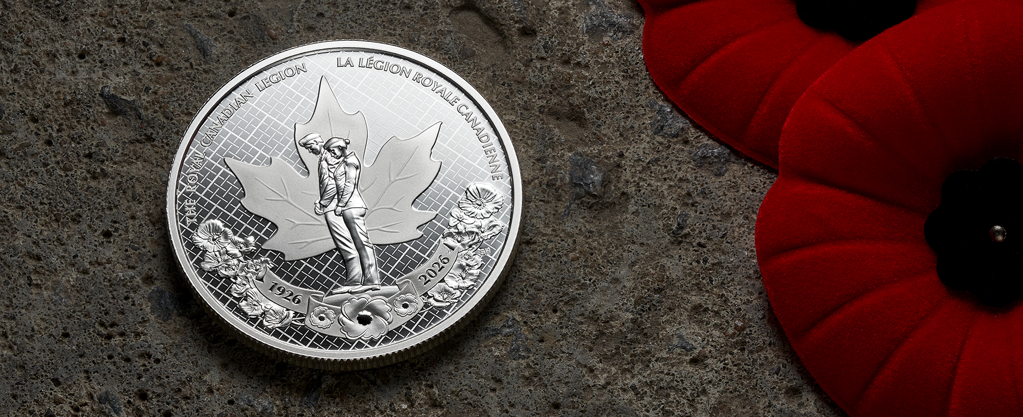 Legion 100th Royal Canadian Mint Silver Proof Dollar